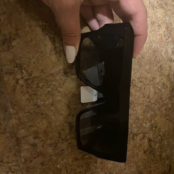 SOLD -Celine BLACK FLATTOP SUNGLASSES - Picture 1 of 5